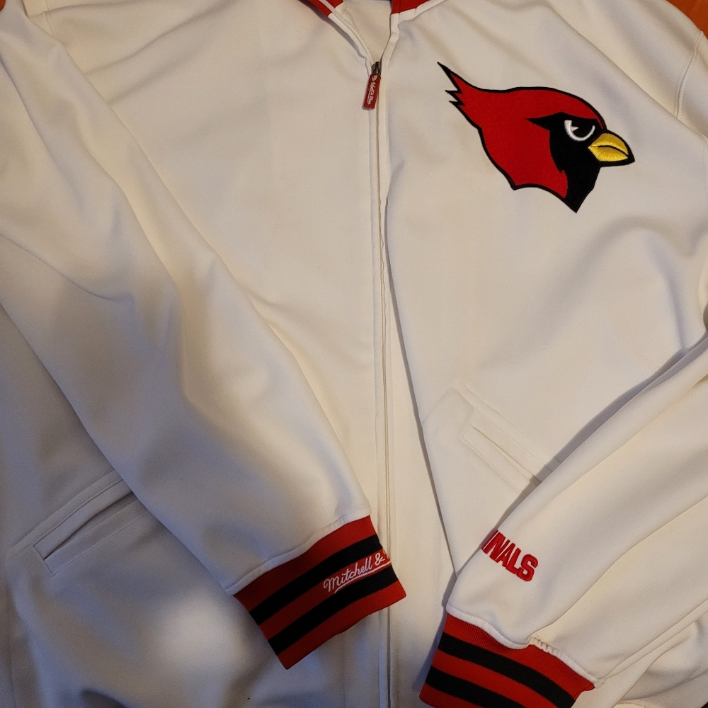Mitchell and Ness Arizona Cardinals Zip-Up